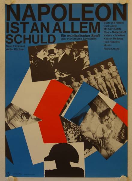 Napoleon ist an allem schuld re-release german movie poster